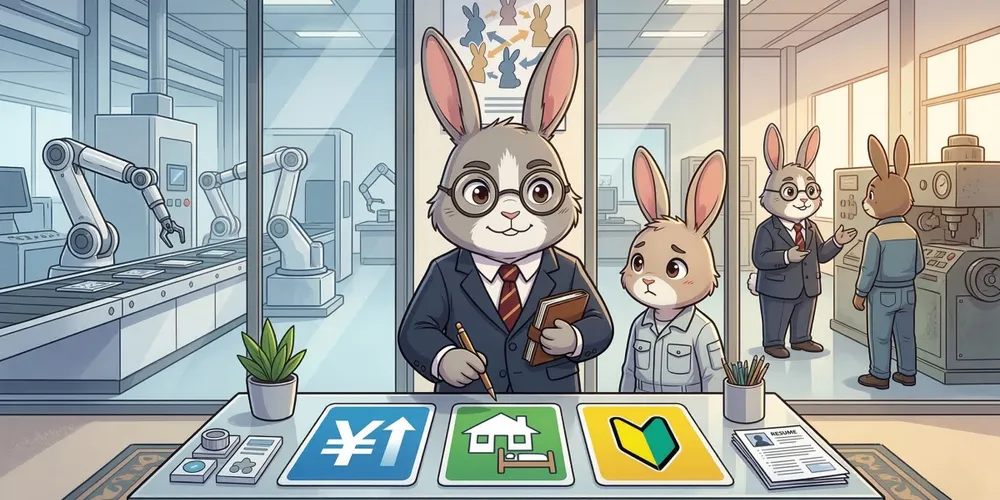 製造業・工場勤務に強い転職エージェントおすすめ2選｜未経験OKの求人も